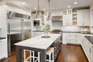 Bowen remodeling design kitchen island